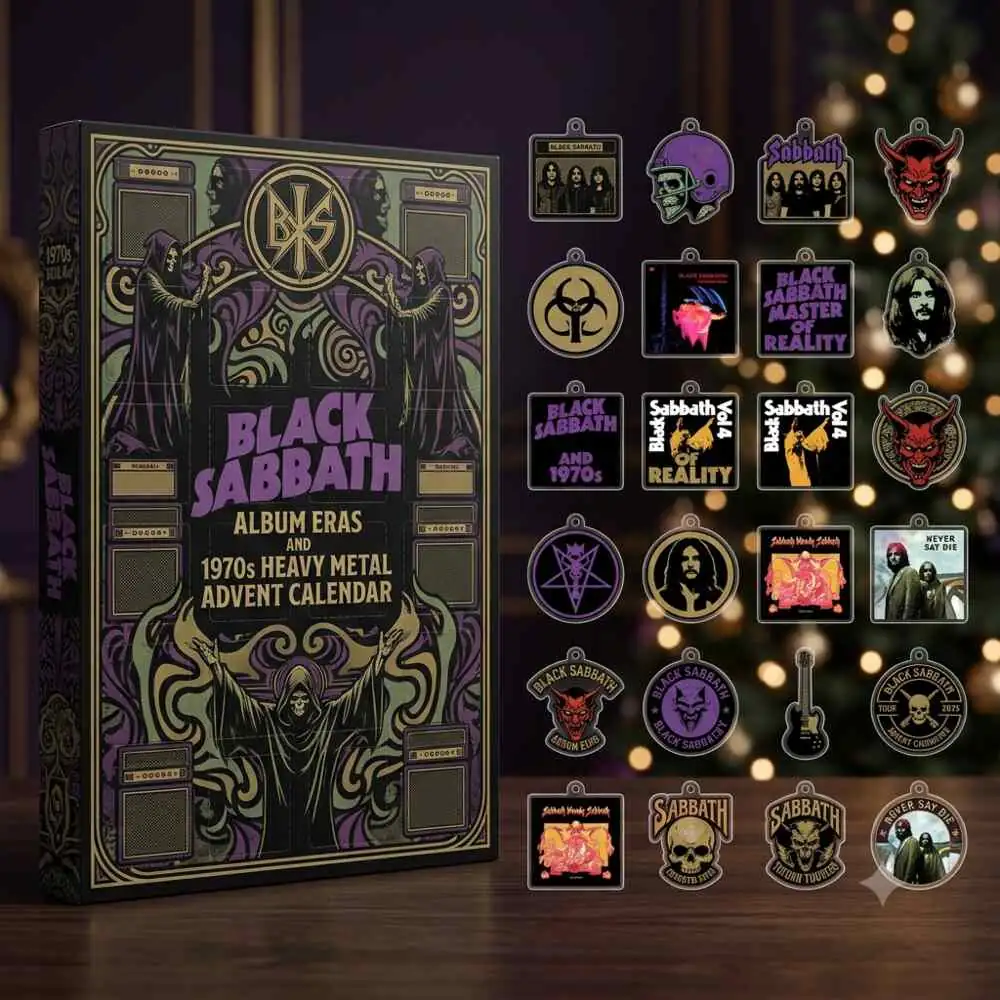 Album Eras Advent Calendar Black Sabbath Advent Calendar