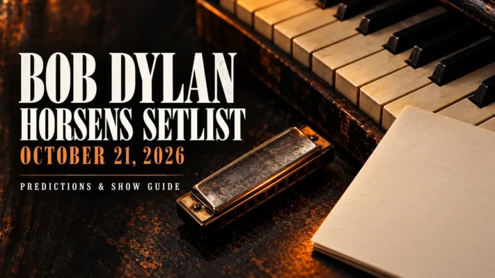 Bob Dylan Horsens October 21 2026 setlist predictions editorial banner