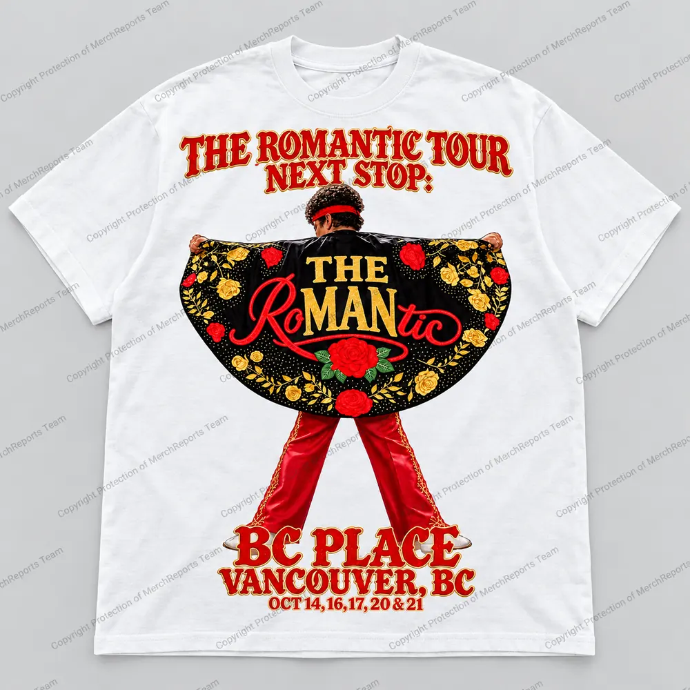 Rose Cape White Tee