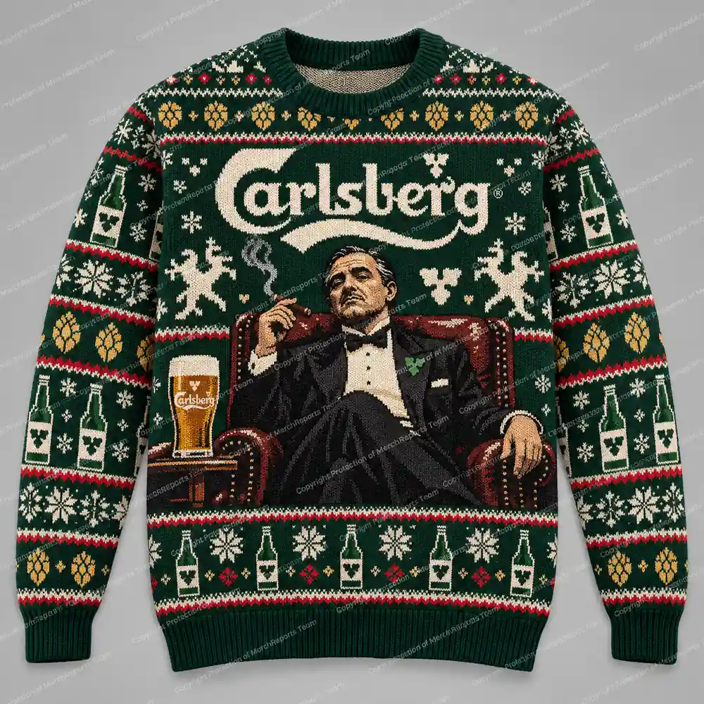 Carlsberg Mafia Boss Carlsberg Christmas sweater
