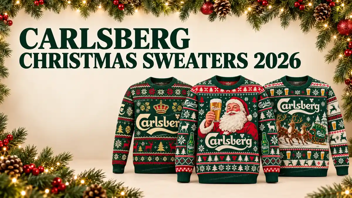 Carlsberg Christmas sweater product design