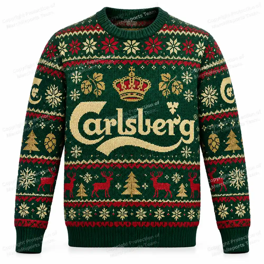 Carlsberg Crown & Logo Carlsberg Christmas sweater