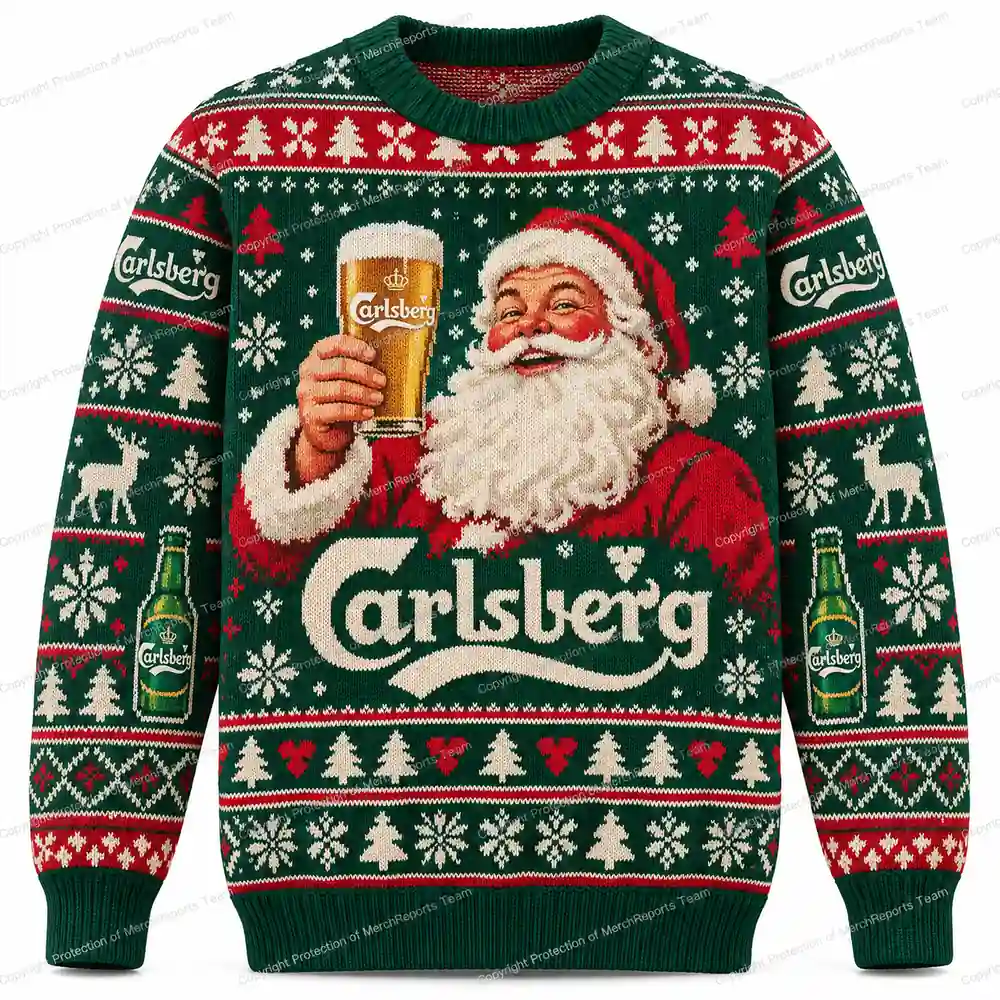 Carlsberg Santa Toast Carlsberg Christmas sweater