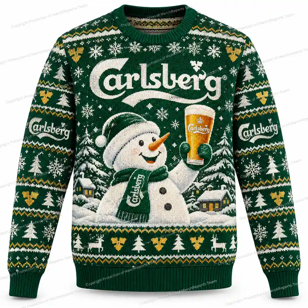 Carlsberg Snowman Carlsberg Christmas sweater