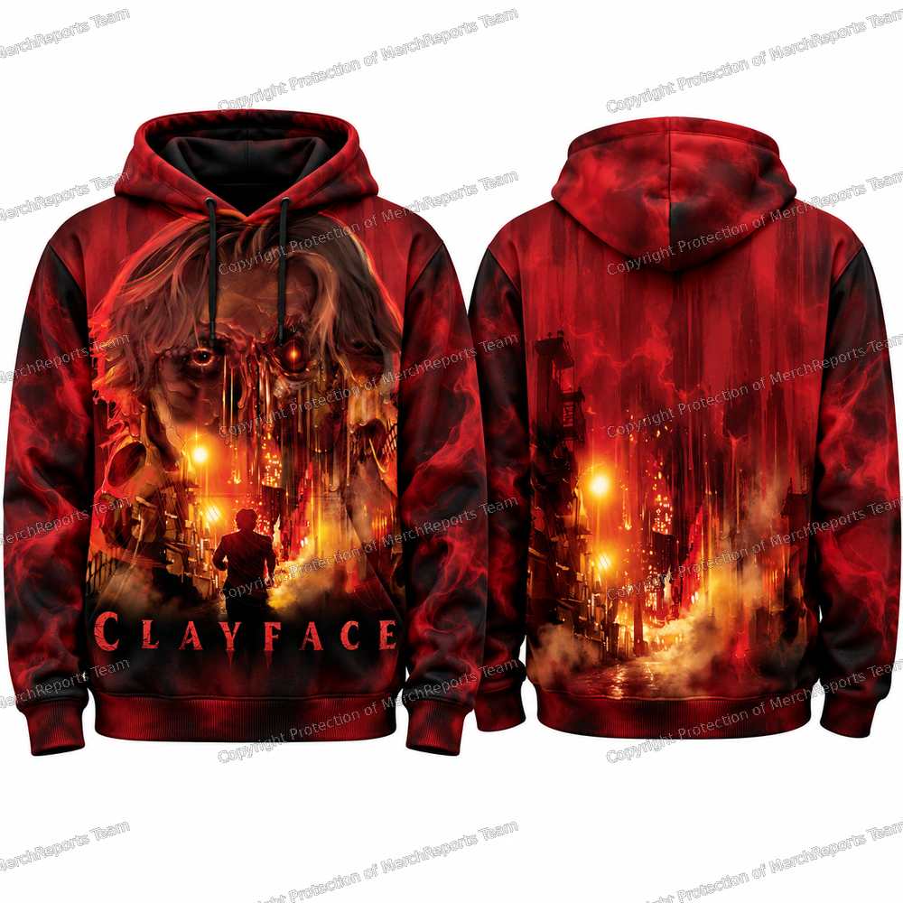 Matt Hagen Melting Face 3D Hoodie product view