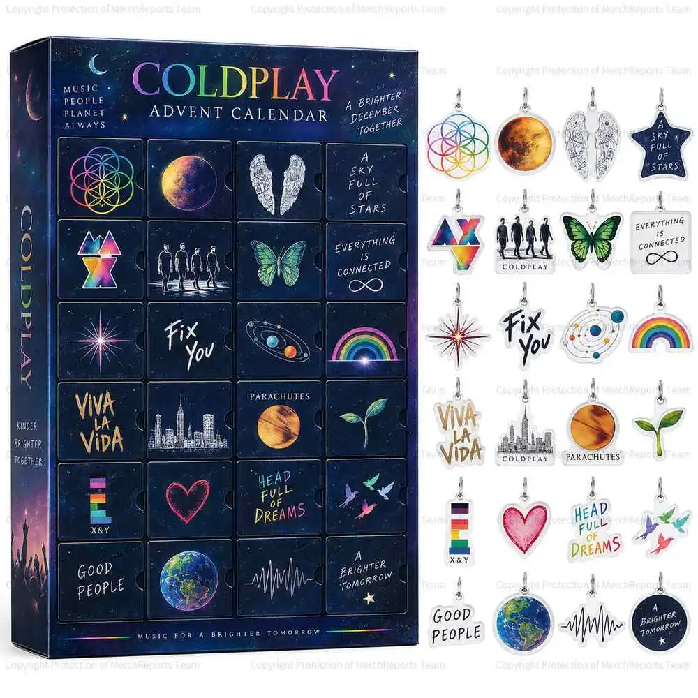 Coldplay Christmas Advent Calendar product artwork