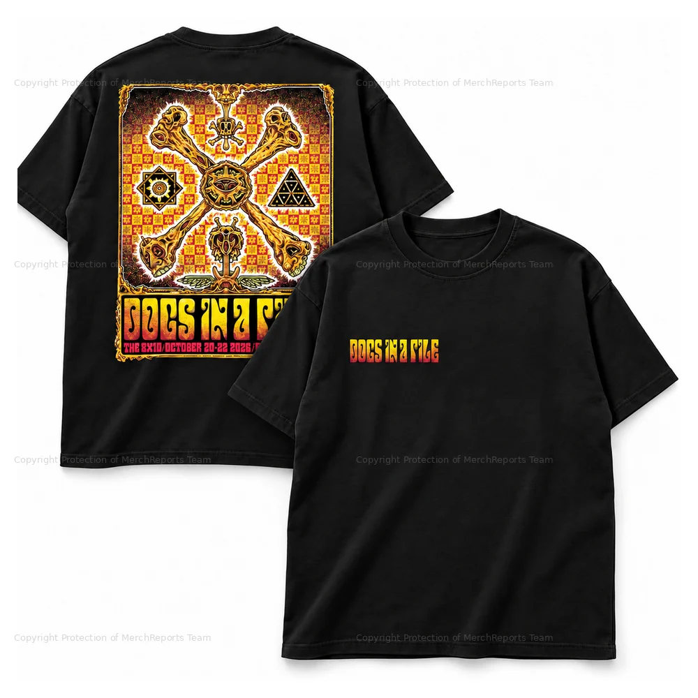 Black Two-Sided Cotton Tee