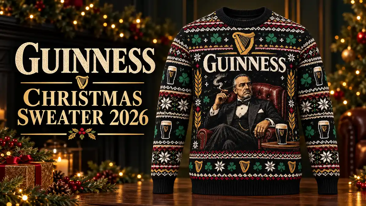 Guinness Christmas sweater product design