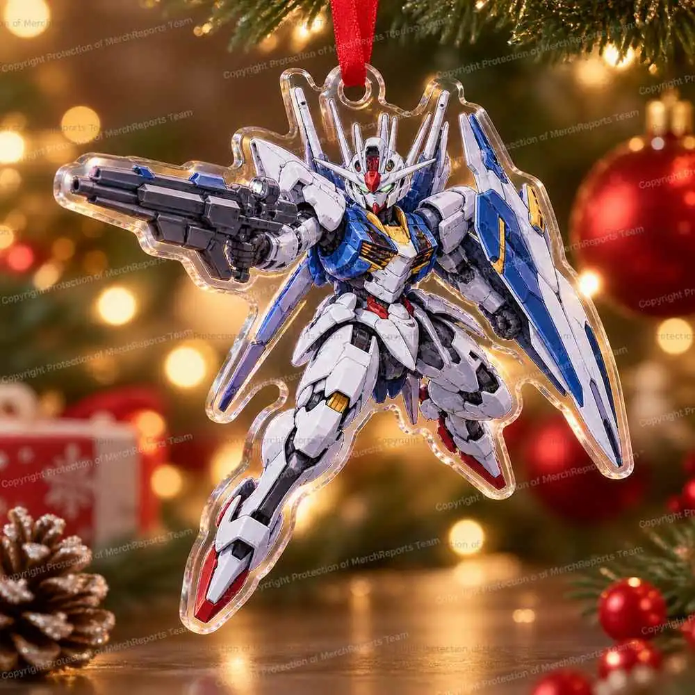 Aerial Ornament Gundam Christmas merch