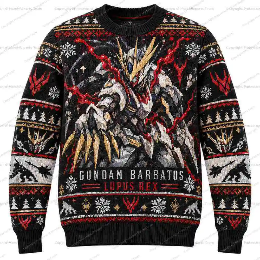 Barbatos Lupus Rex Gundam Christmas merch