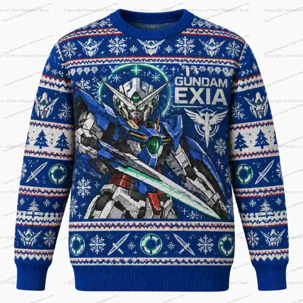 Exia Gundam Christmas merch