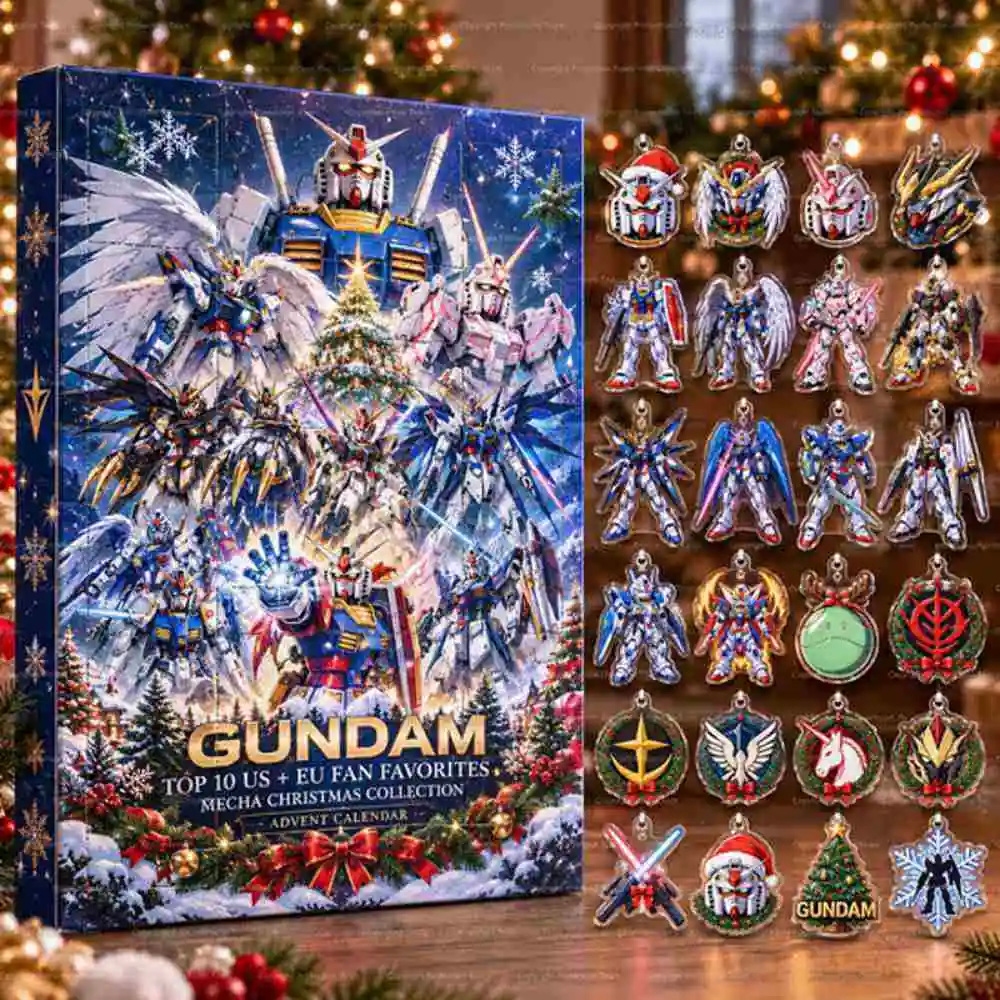 Fan Favorites Advent Calendar Gundam Christmas merch
