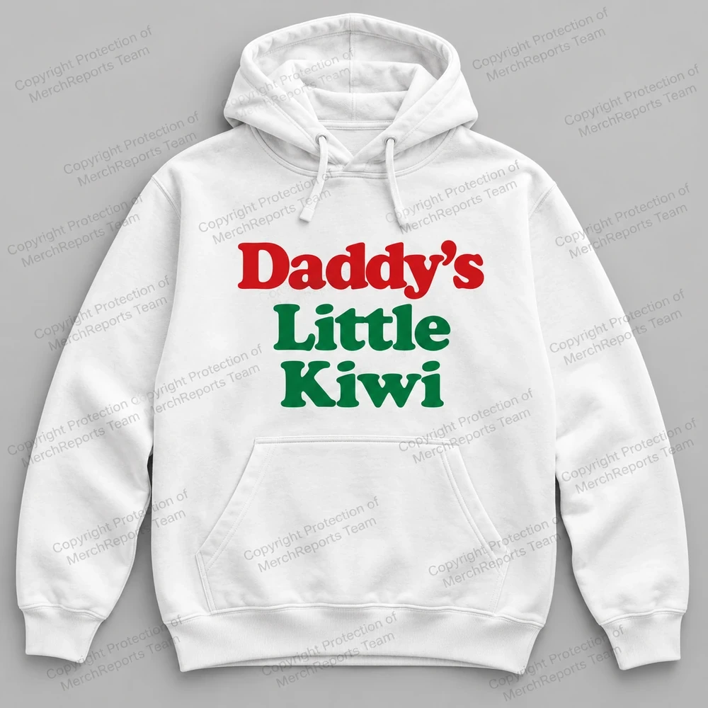 Daddy’s Little Kiwi White Hoodie for Harry Styles fans