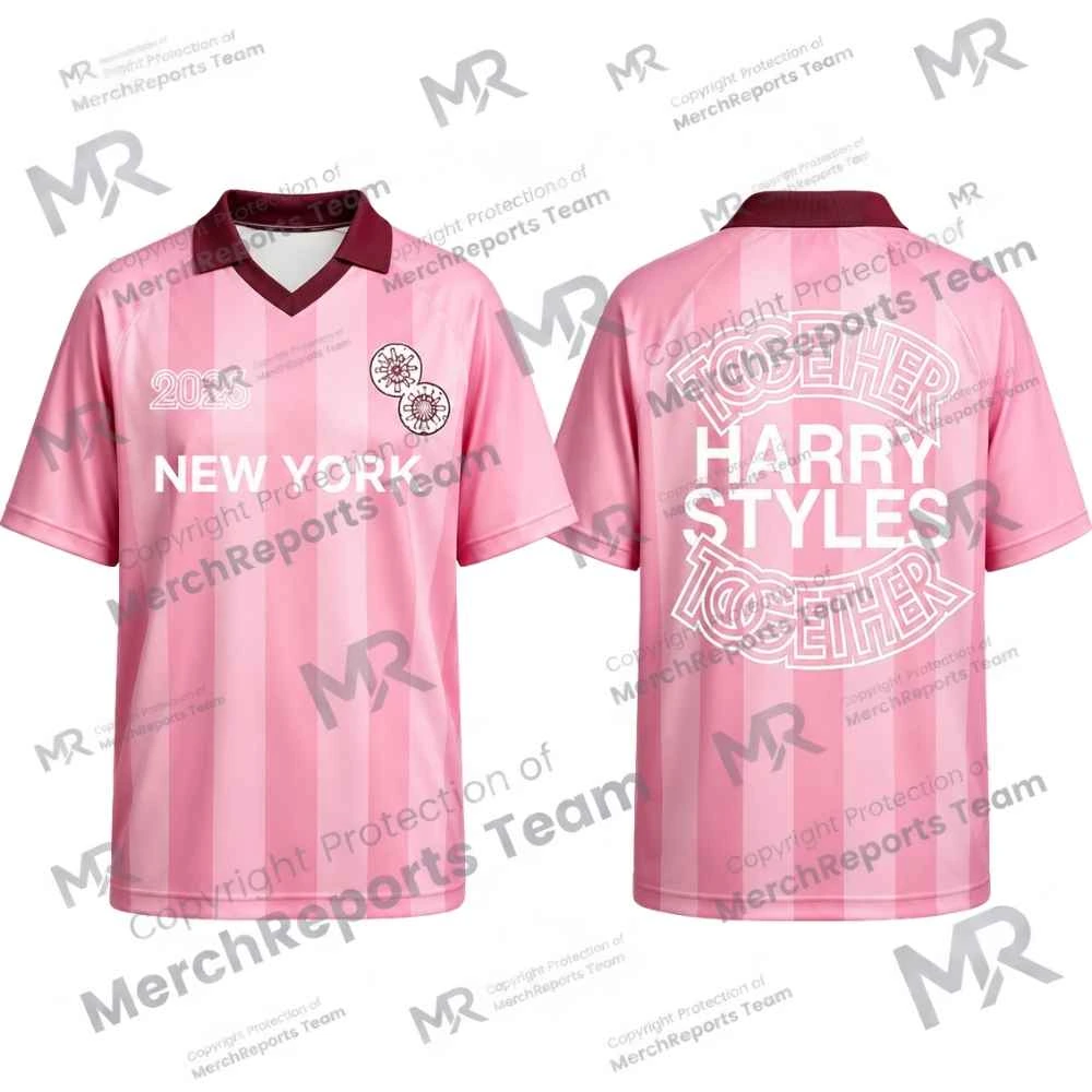 New York Pink Jersey for Harry Styles fans
