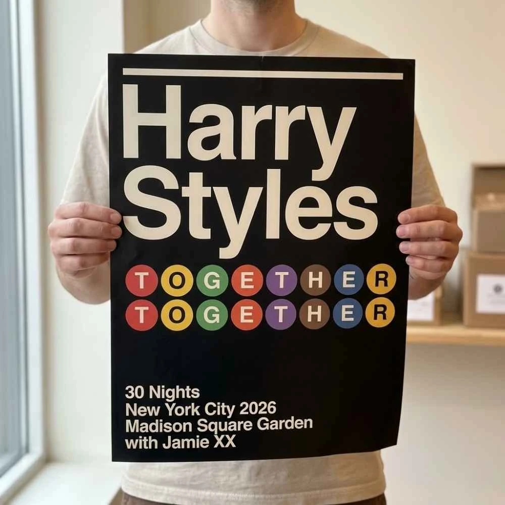 MSG Residency Poster / Canvas for Harry Styles fans