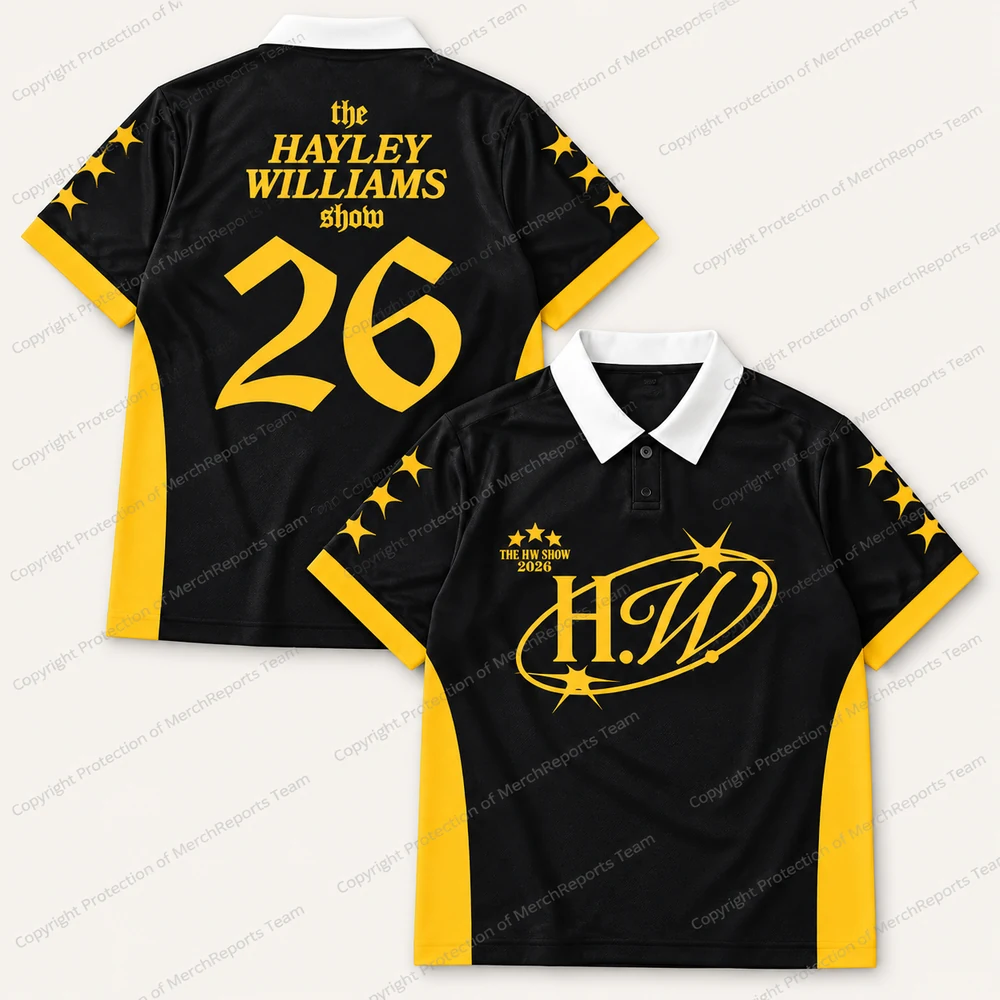 Black-and-gold HW number 26 jersey