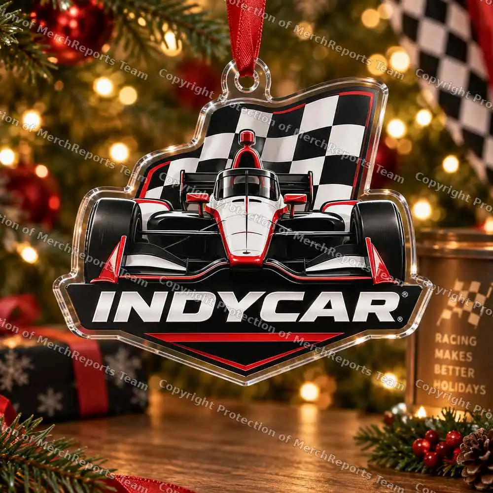 IndyCar Open Wheel Logo Acrylic Ornament product artwork