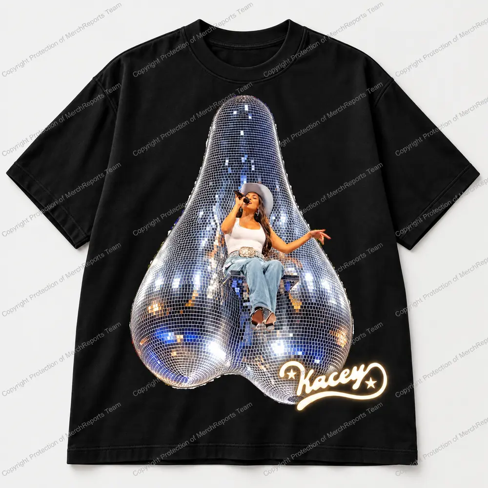 Salt Lake City Cowgirl singing Disco Nuts Regular Tee
