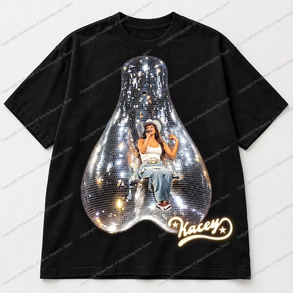 Austin Singing cowgirl Disco Nuts Regular Tee