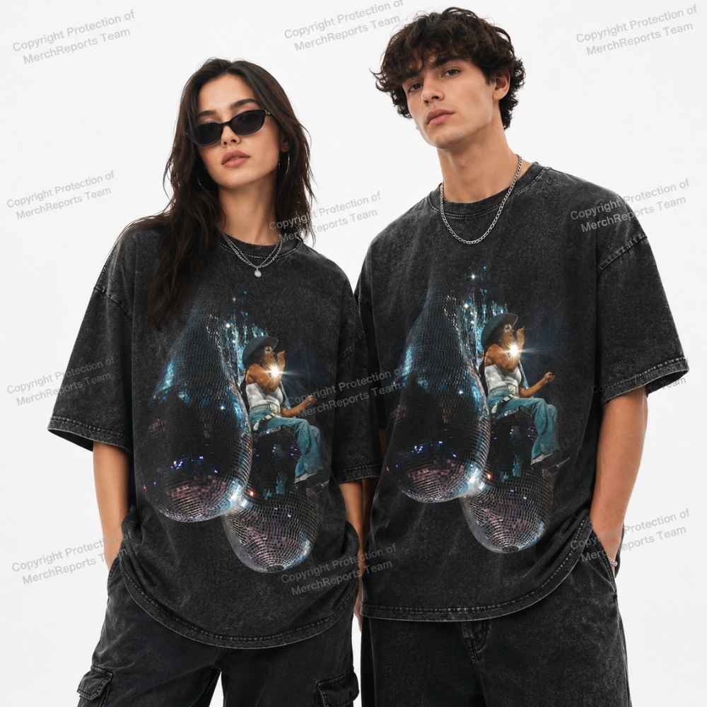 Chicago Opening-night disco Disco Nuts Acid-Washed Tee