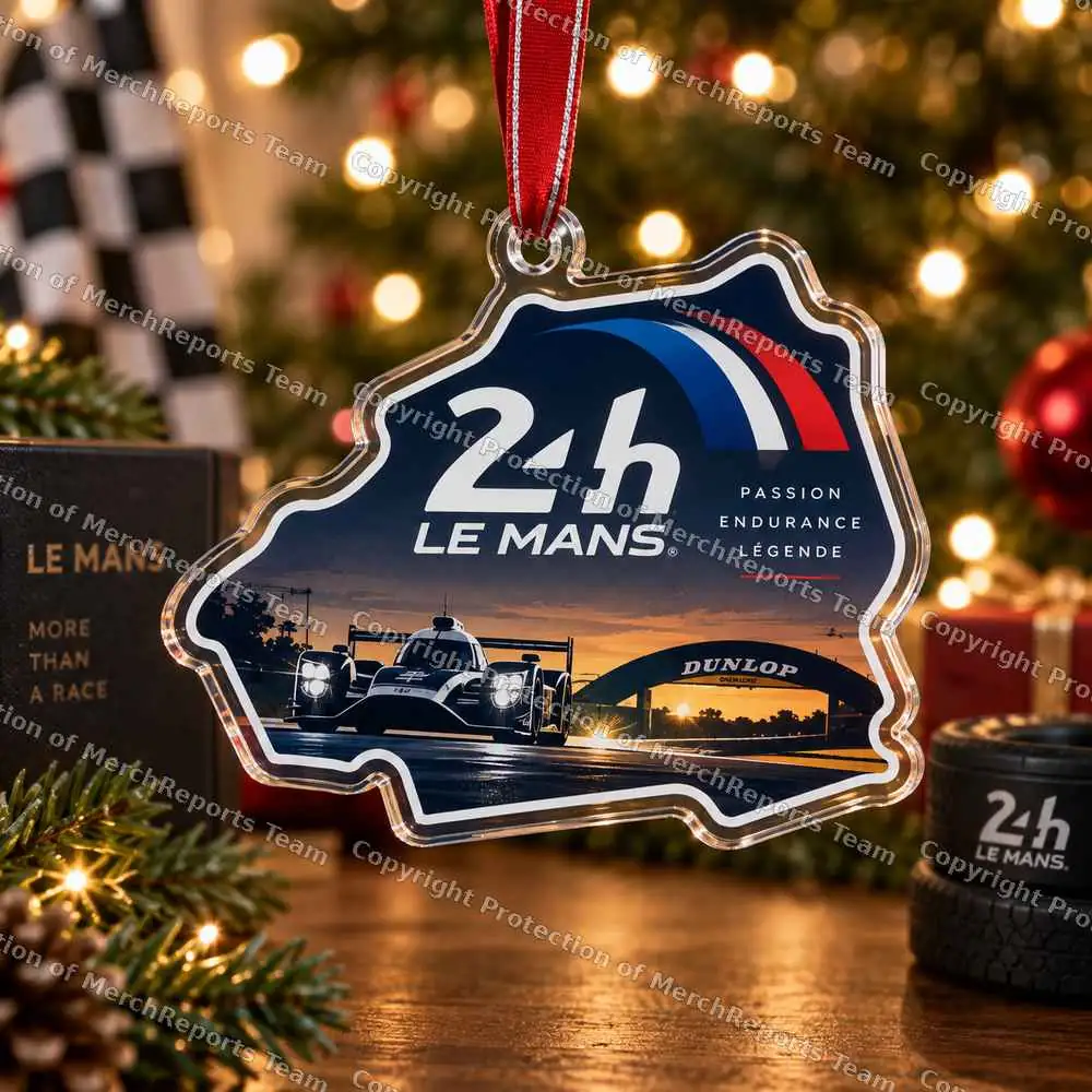 Le Mans 24h Badge Acrylic Ornament product artwork