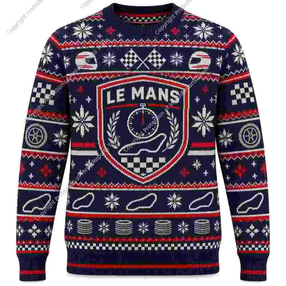 Le Mans Endurance Logo Ugly Christmas Sweater product artwork