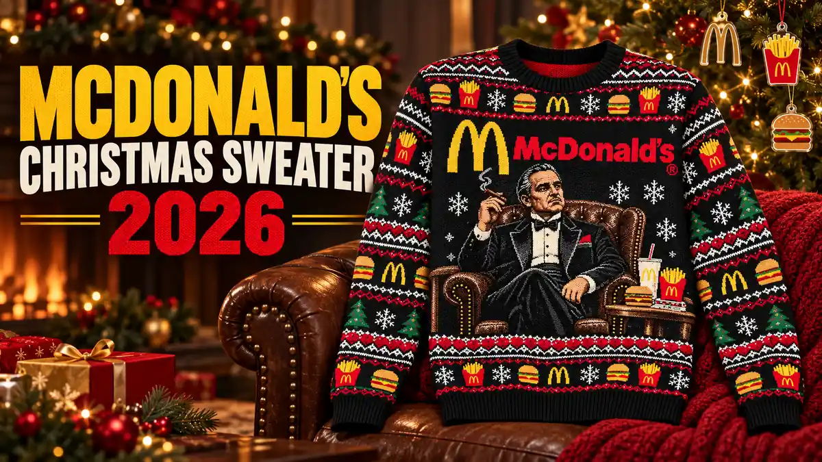 McDonald’s Christmas sweater product designs