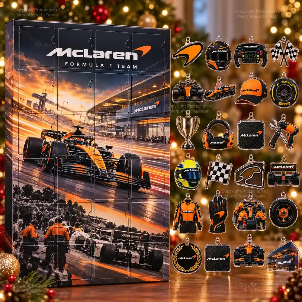 McLaren Formula 1 Papaya Racing Heritage Christmas Advent Calendar
