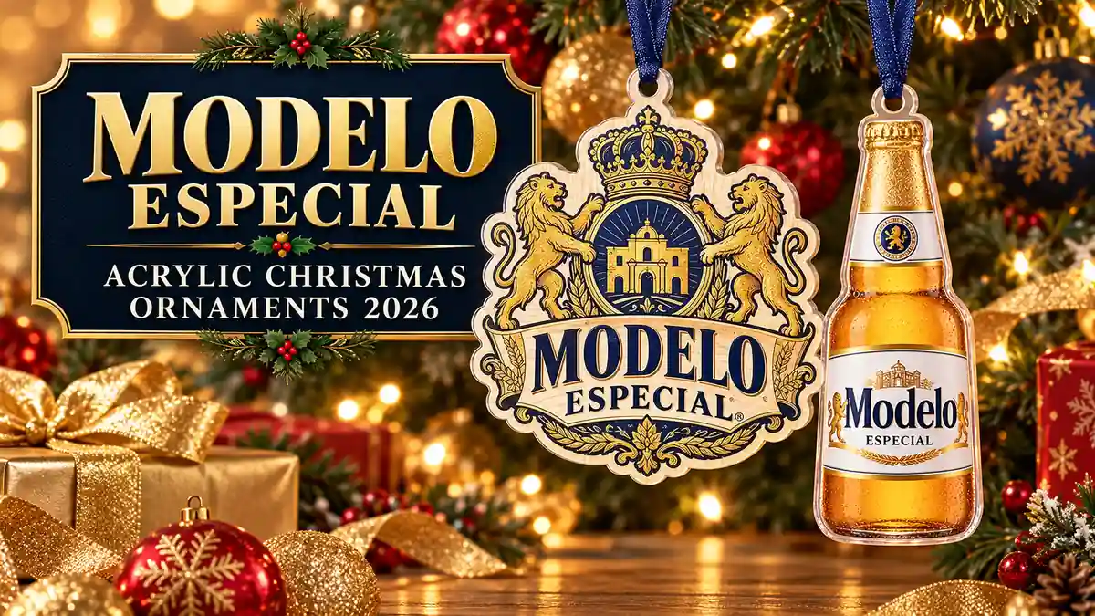 Modelo Especial acrylic Christmas ornaments product design