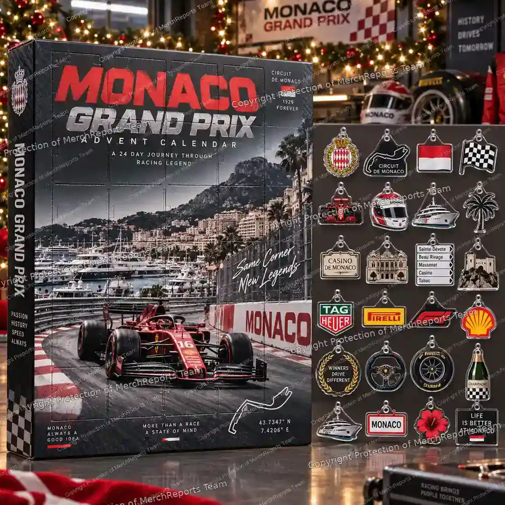 Monaco Grand Prix Circuit Racing Advent Calendar product artwork