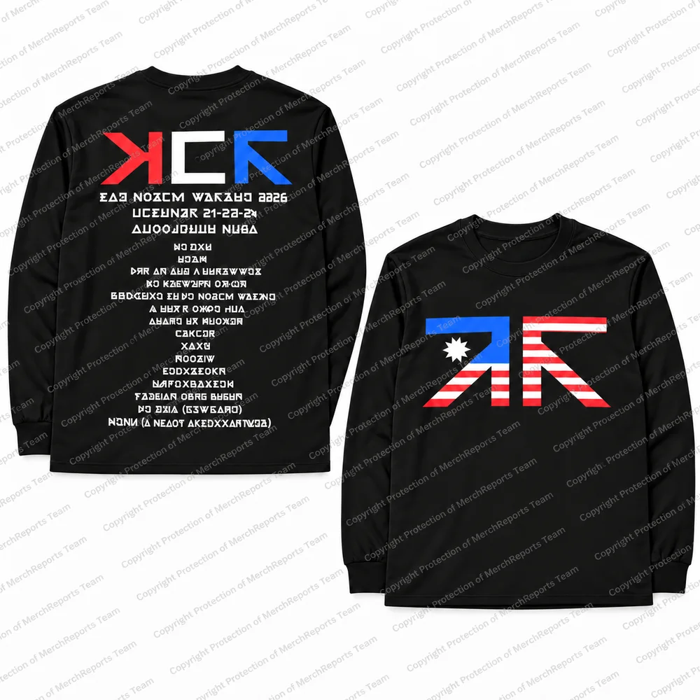 Flag Emblem & Rune Long Sleeve