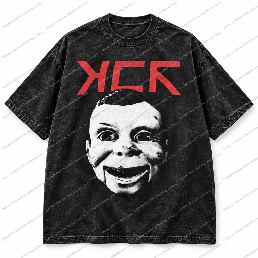 Dummy Face Washed Tee