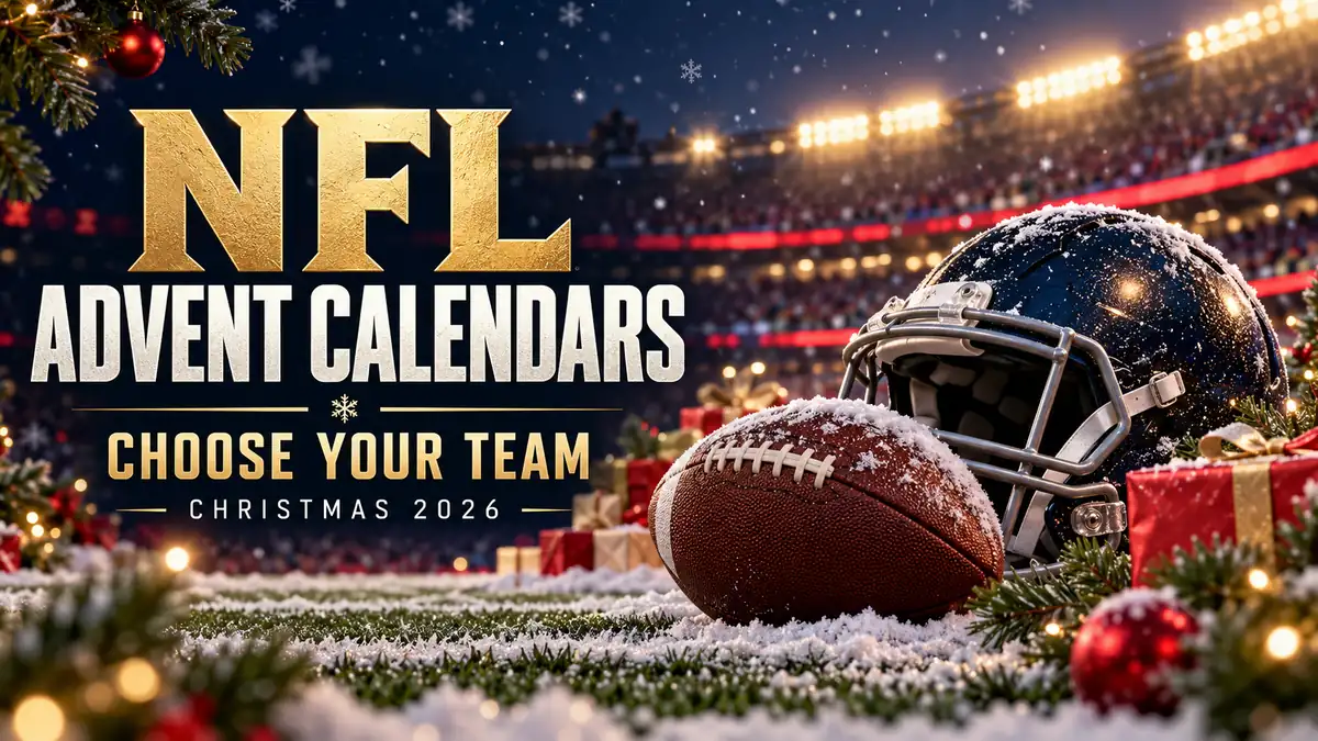 NFL Advent Calendars — Choose Your Team — Christmas 2026