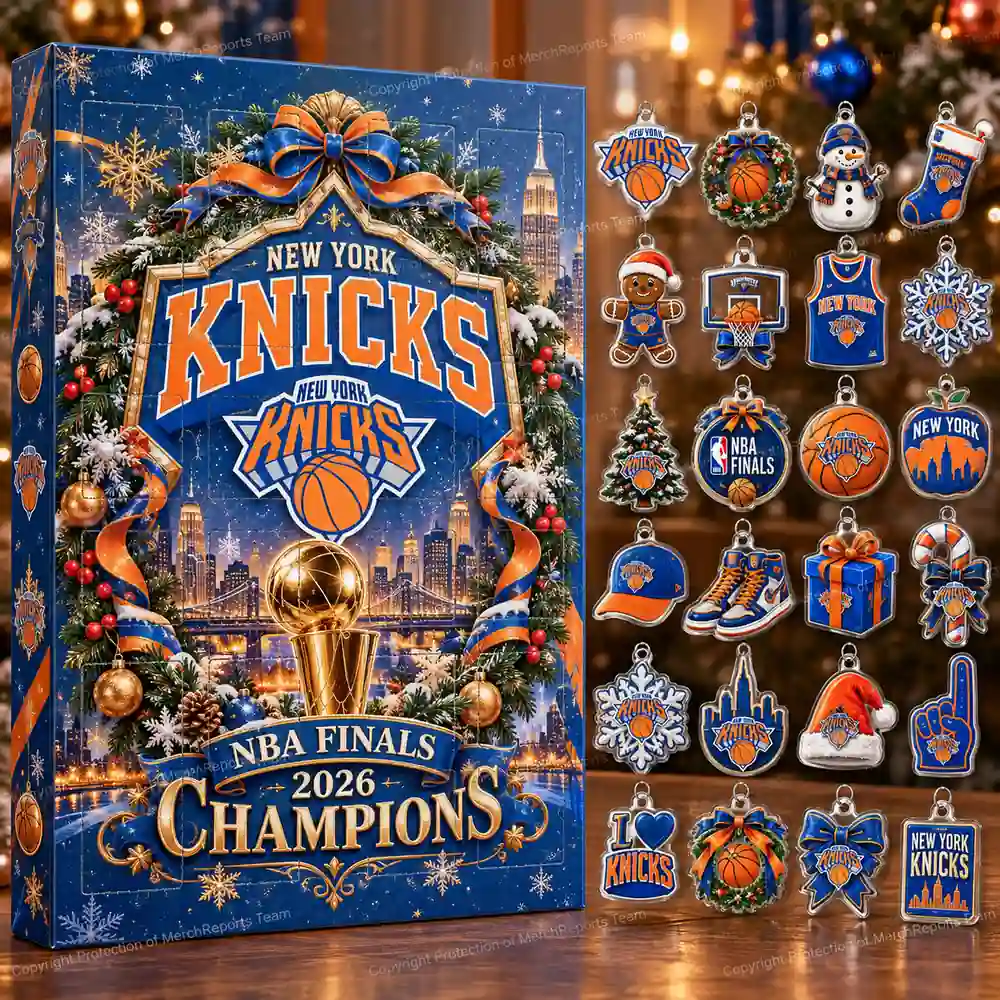 New York Knicks — Heritage Christmas Advent Calendar product photo