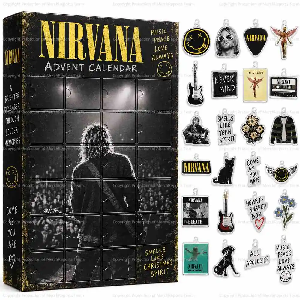 Nirvana Christmas Advent Calendar product artwork