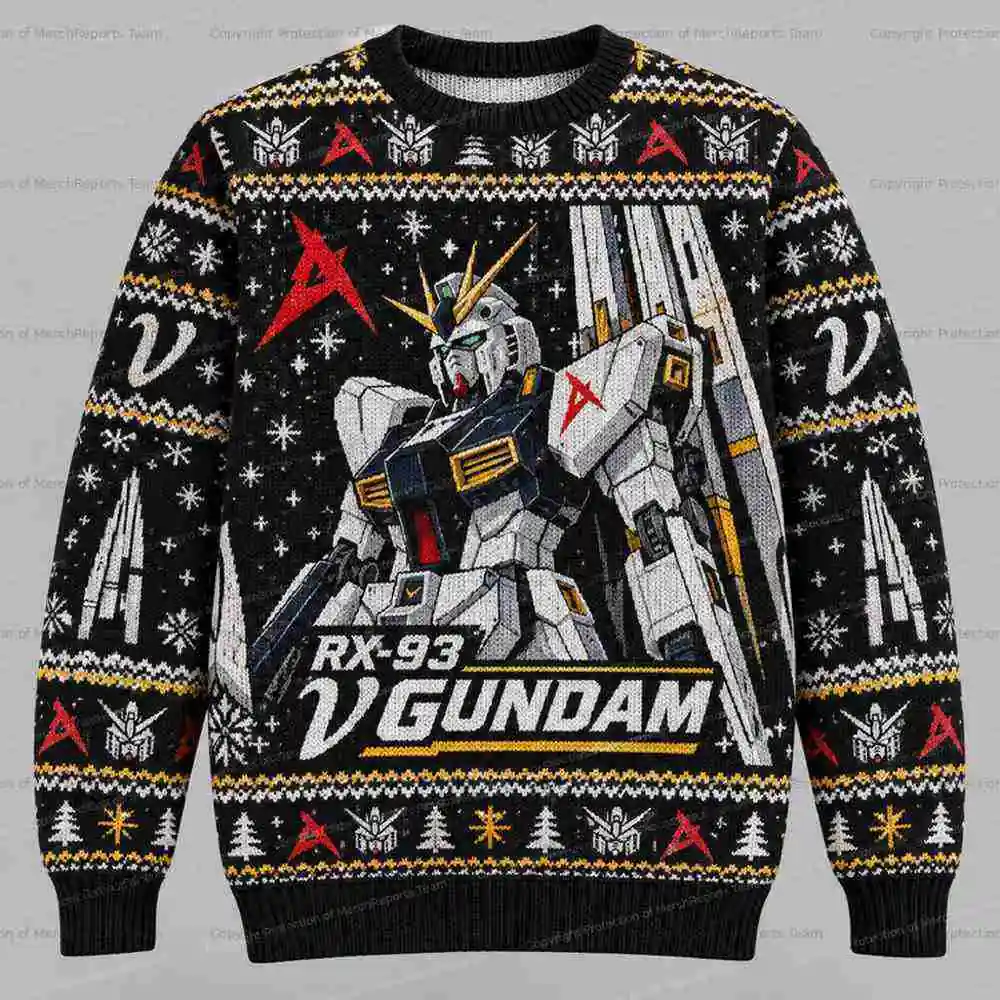 Nu Gundam Gundam Christmas merch