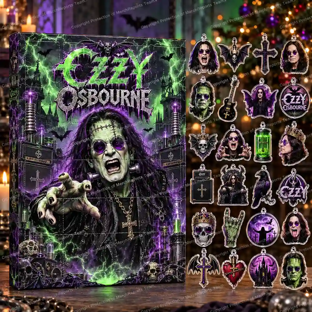 Frankenstein Lightning Ozzy Osbourne Advent Calendar