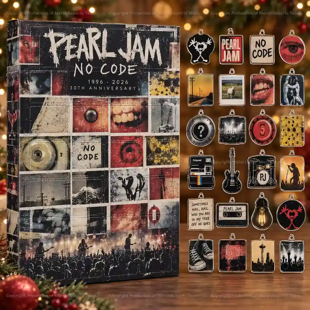 Pearl Jam No Code Camera Collage Advent Calendar product artwork