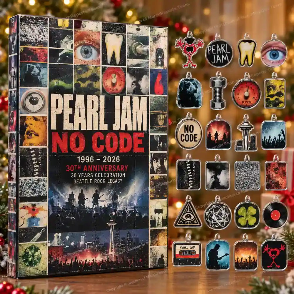 Pearl Jam No Code Seattle Skyline Advent Calendar product artwork