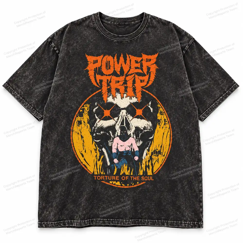 Torture of the Soul Washed Black Tee