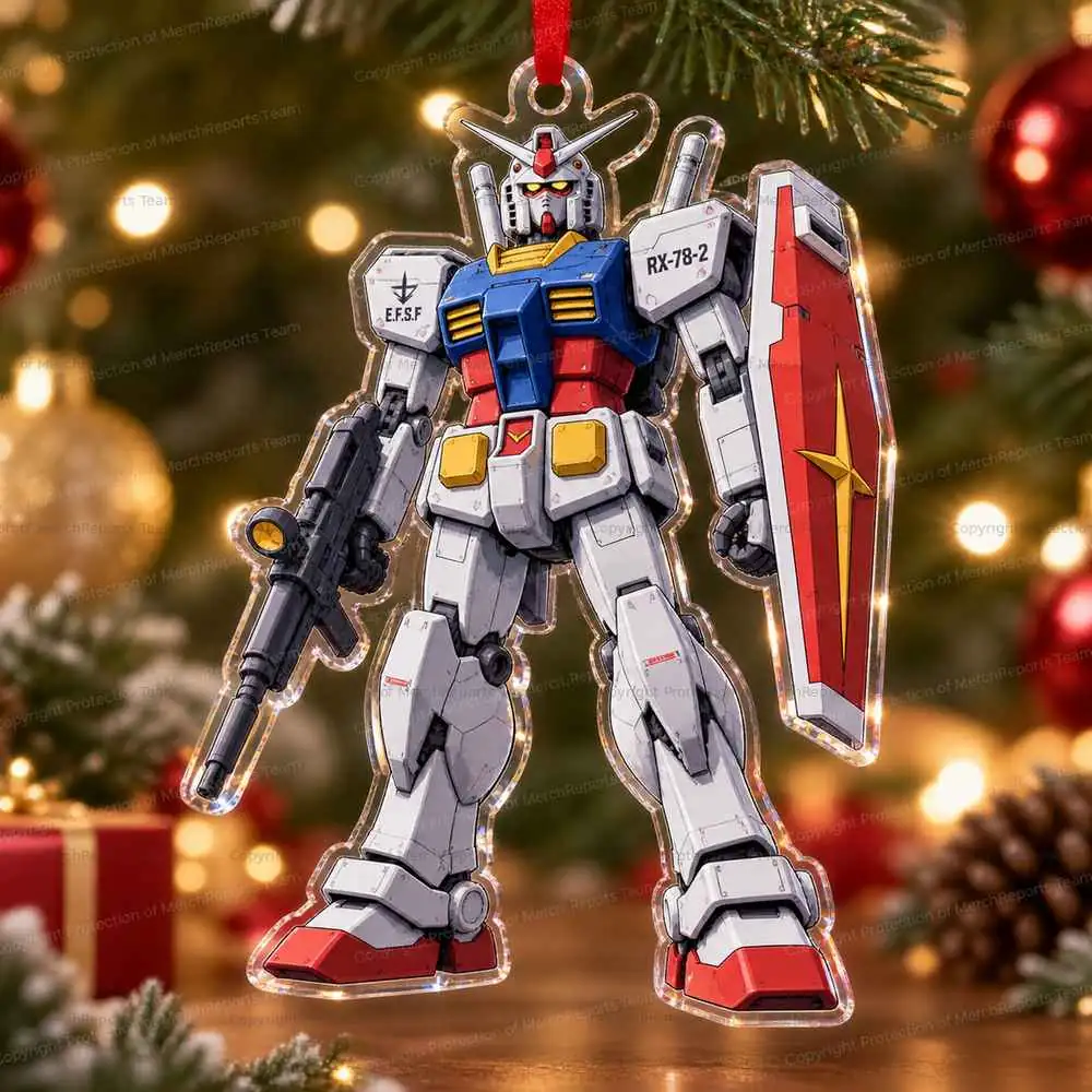 RX-78-2 Ornament Gundam Christmas merch
