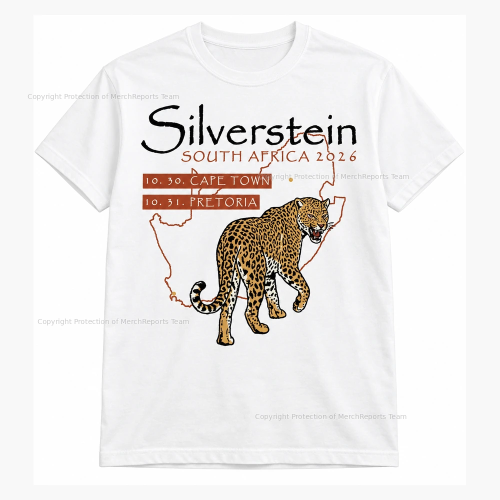 Leopard White Tee