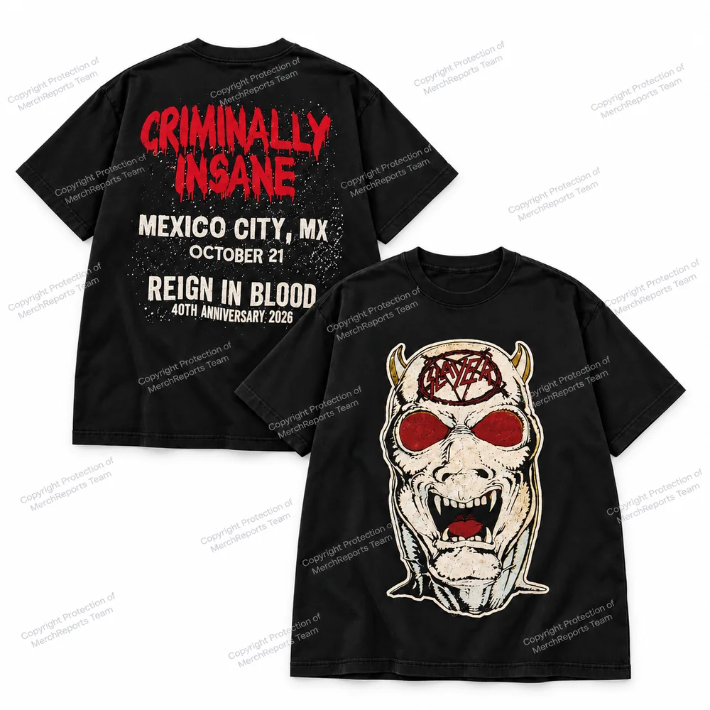 Criminally Insane Mexico City Tee