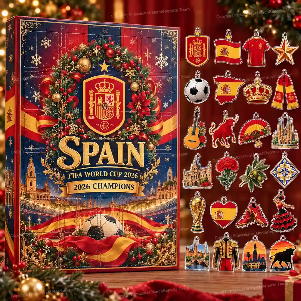 Spain Heritage · Acrylic Advent Calendar product mockup
