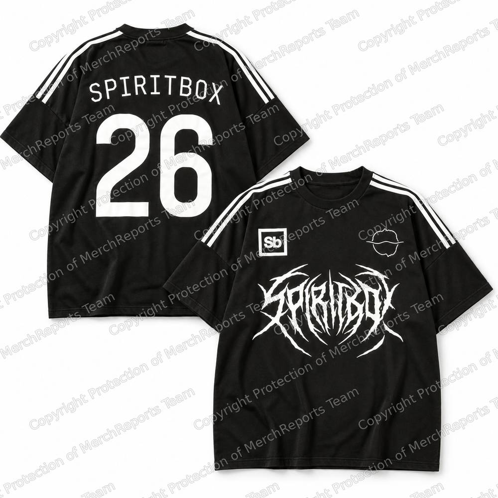 Spiritbox Number 26 Custom Jersey front and back product view