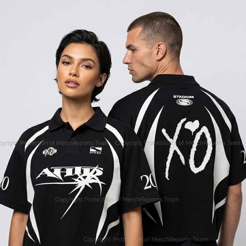 Munich After Hours Til Dawn XO Polo front and back product view