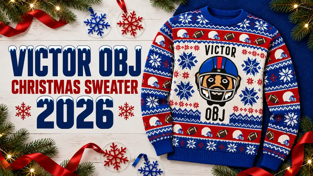 Victor OBJ Christmas sweater product designs