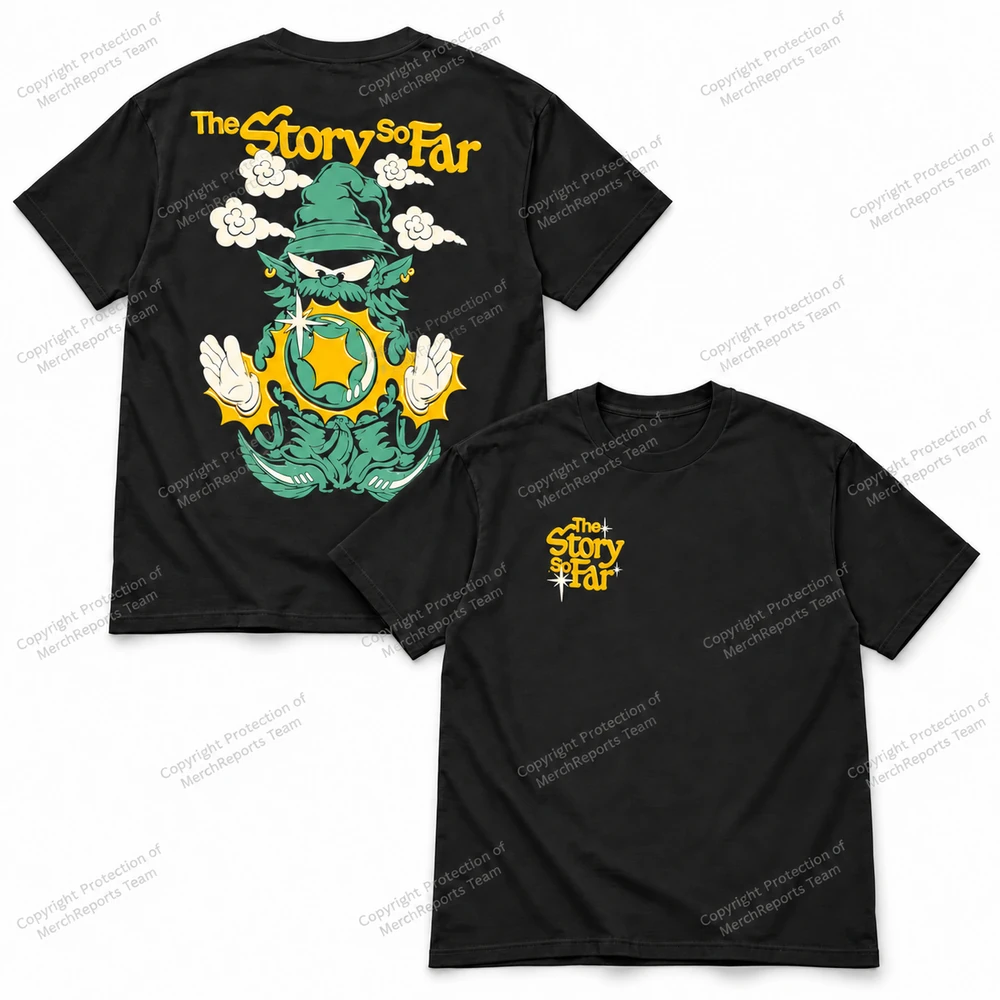 Wizard Graphic Tees — Black regular tee product view