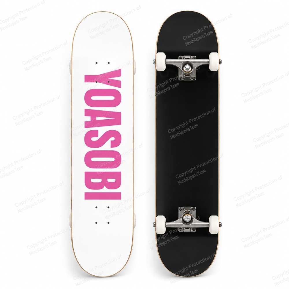 Never Ending Stories Logo Skate Deck product photograph
